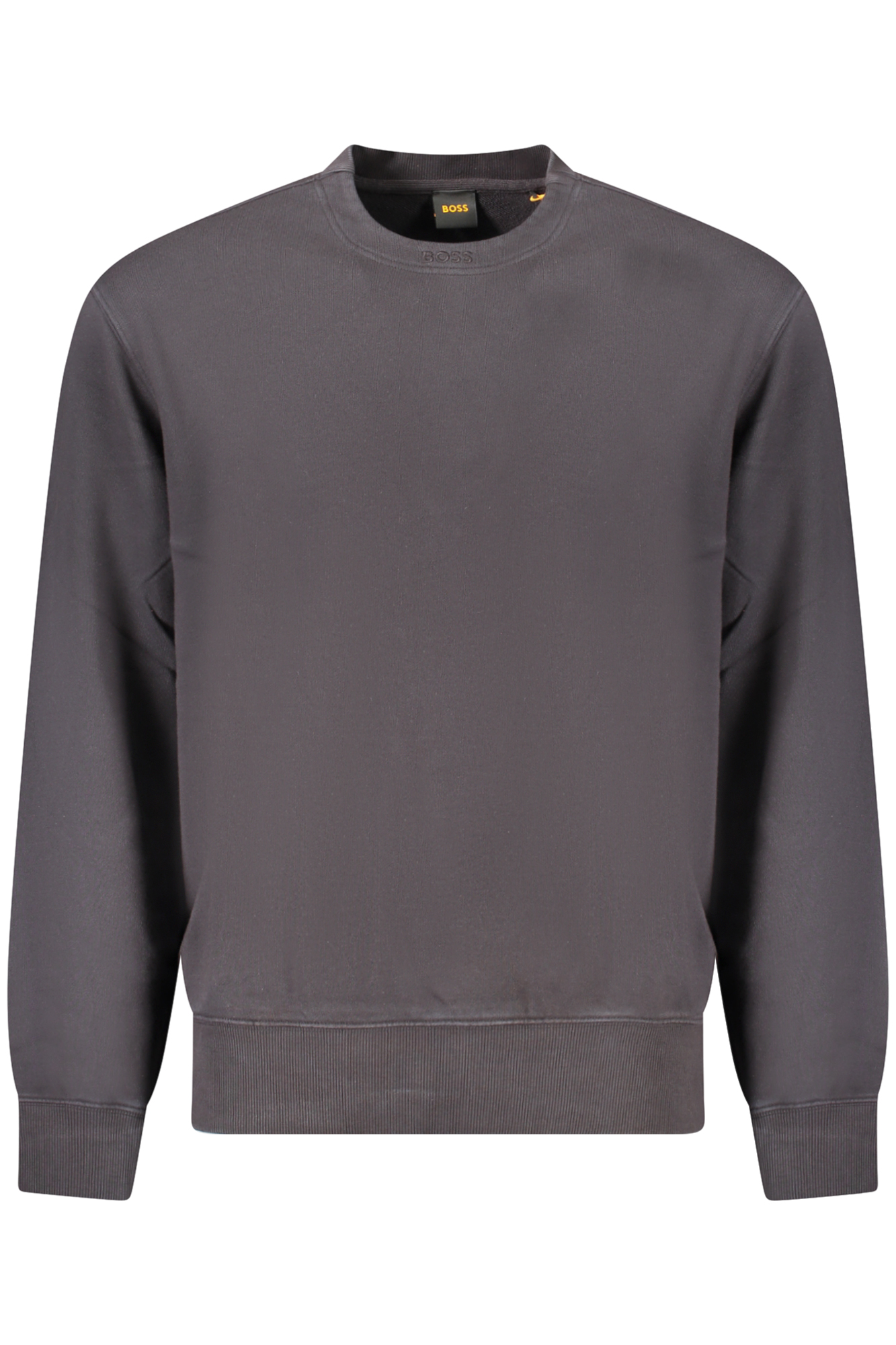 HUGO BOSS FELPA SENZA ZIP UOMO NERO