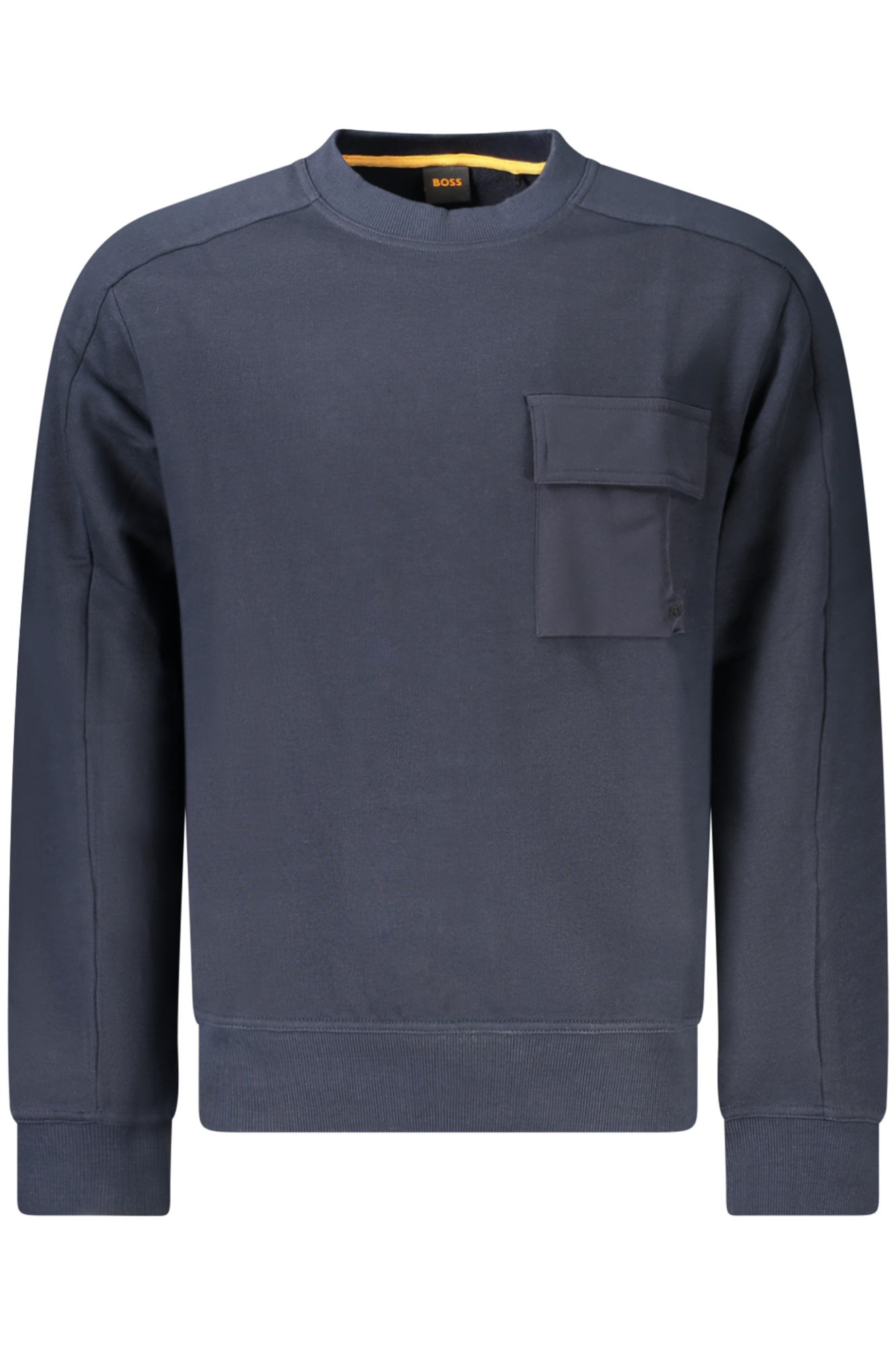 HUGO BOSS FELPA SENZA ZIP UOMO BLU