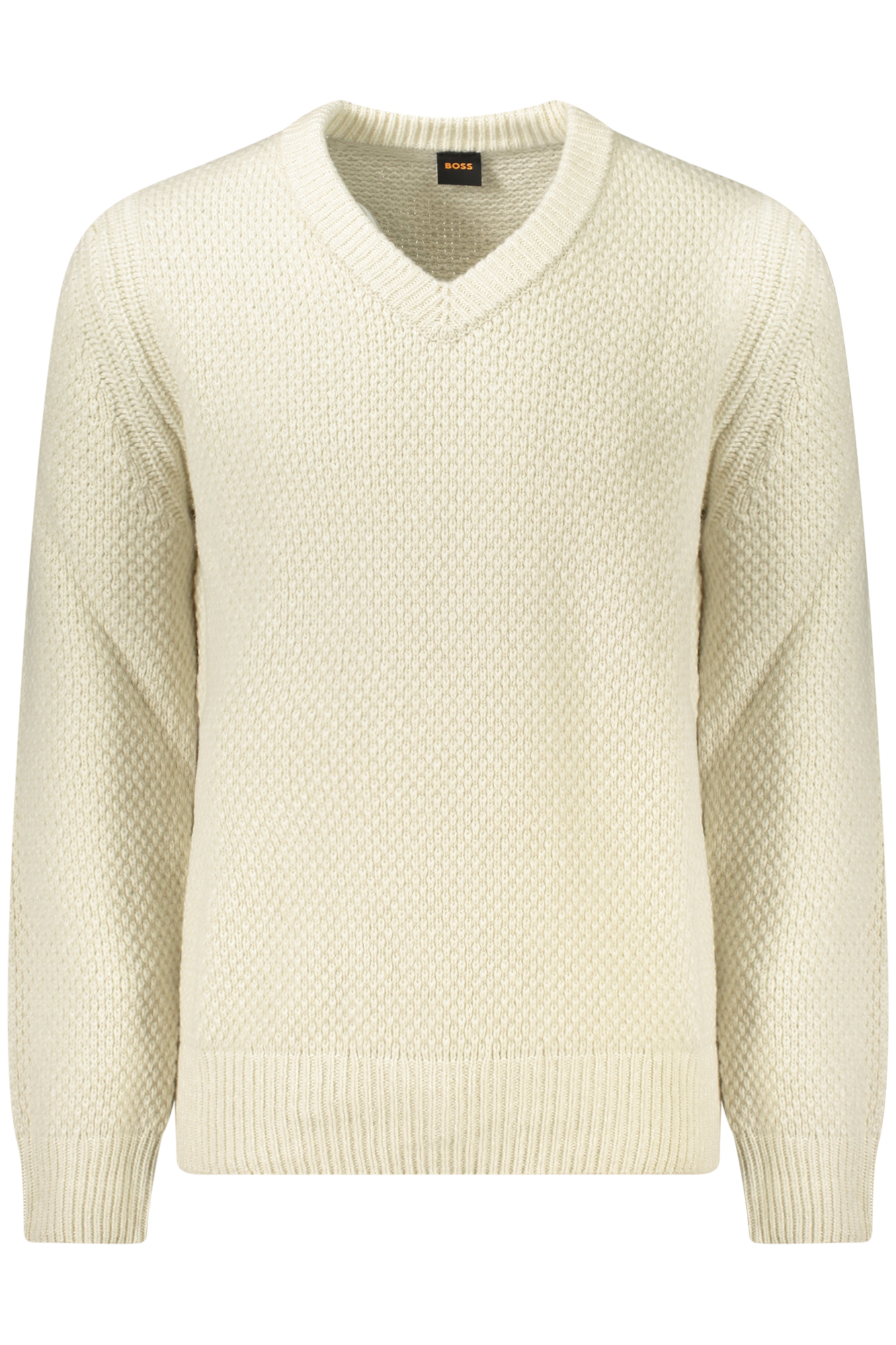 HUGO BOSS MAGLIONE UOMO BEIGE
