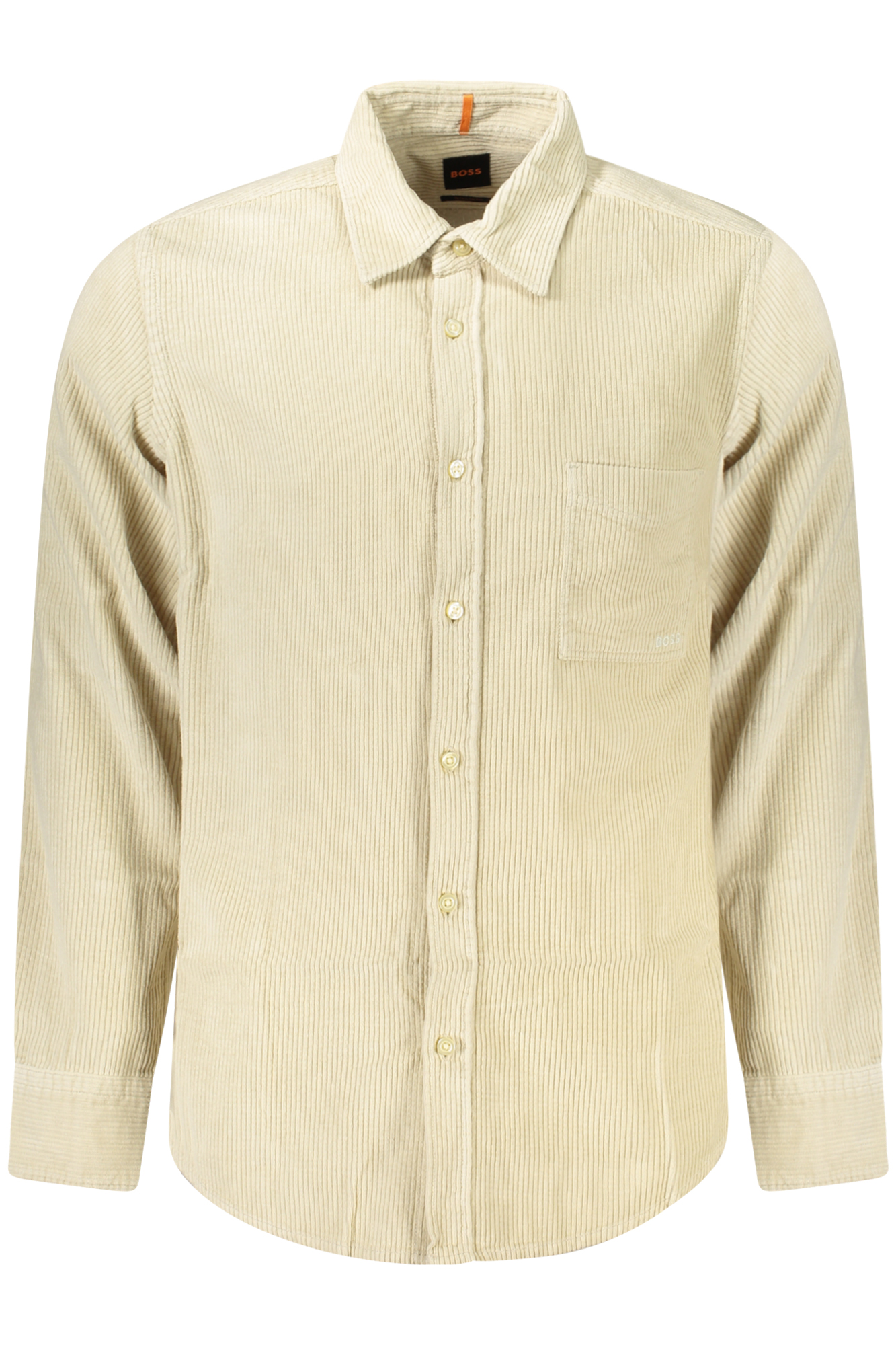 HUGO BOSS CAMICIA MANICHE LUNGHE UOMO BEIGE