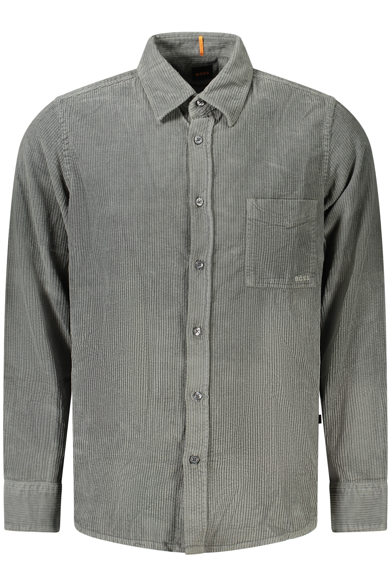 HUGO BOSS CAMICIA MANICHE LUNGHE UOMO VERDE