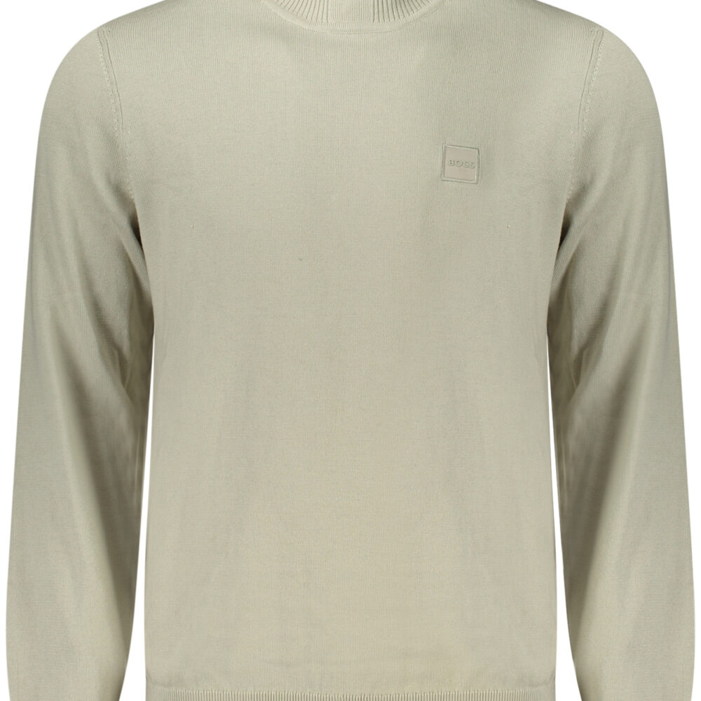 HUGO BOSS MAGLIONE UOMO BEIGE