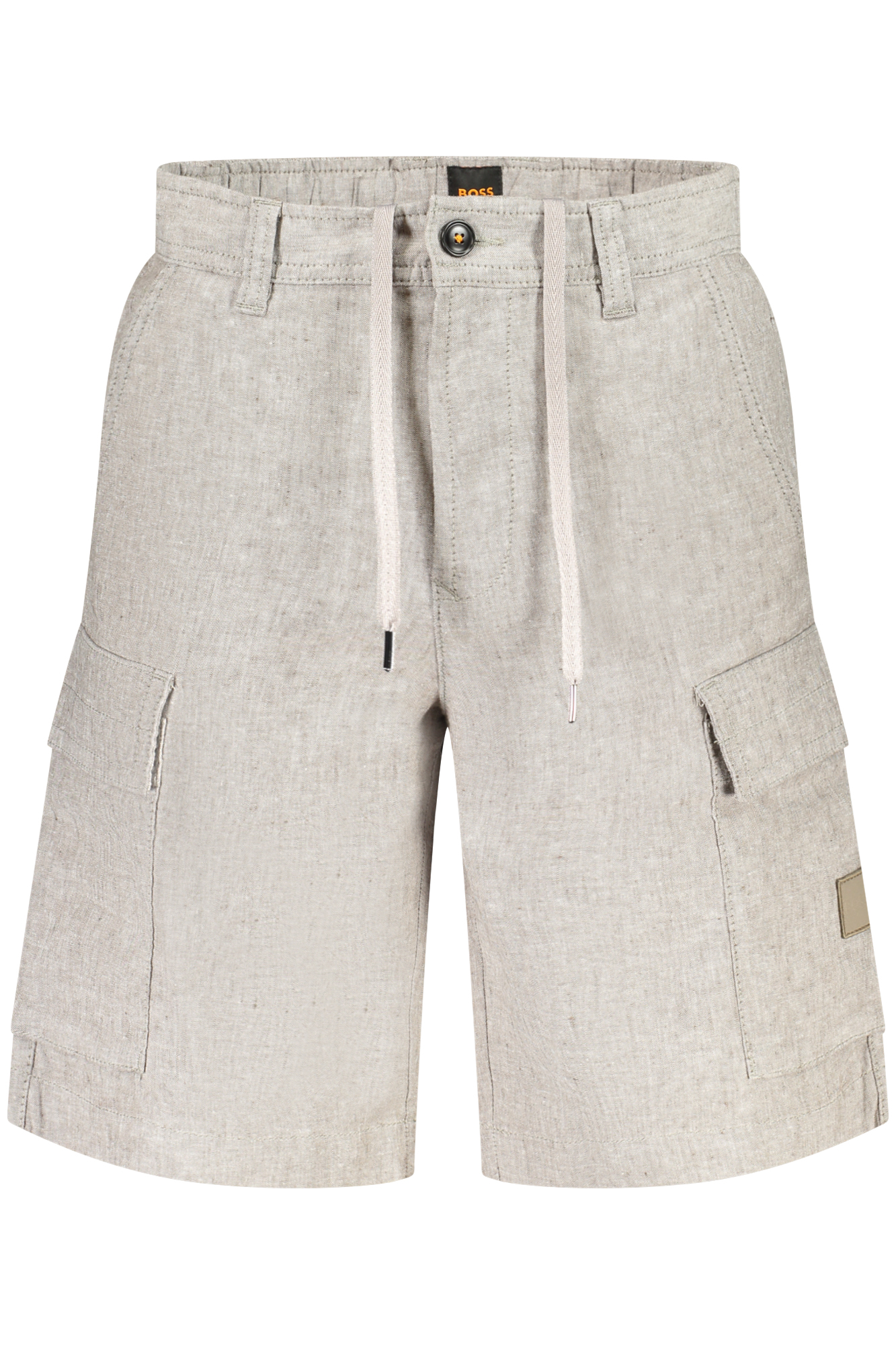 BOSS PANTALONE SHORT UOMO GRIGIO