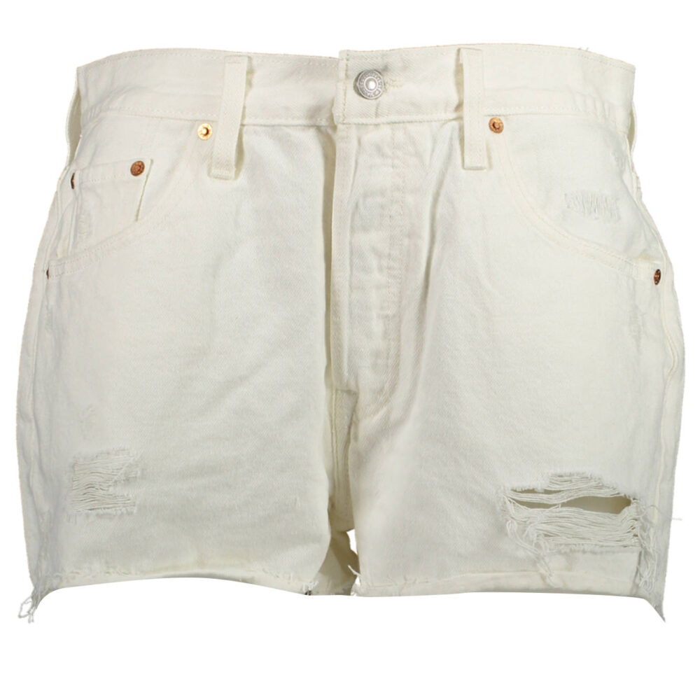 LEVI'S JEANS SHORT DONNA BIANCO