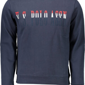 U.S. POLO FELPA SENZA ZIP UOMO BLU