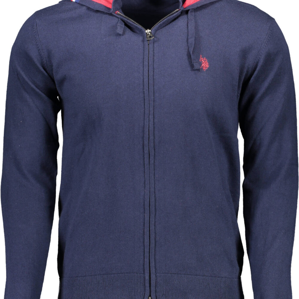 U.S. POLO CARDIGAN UOMO BLU