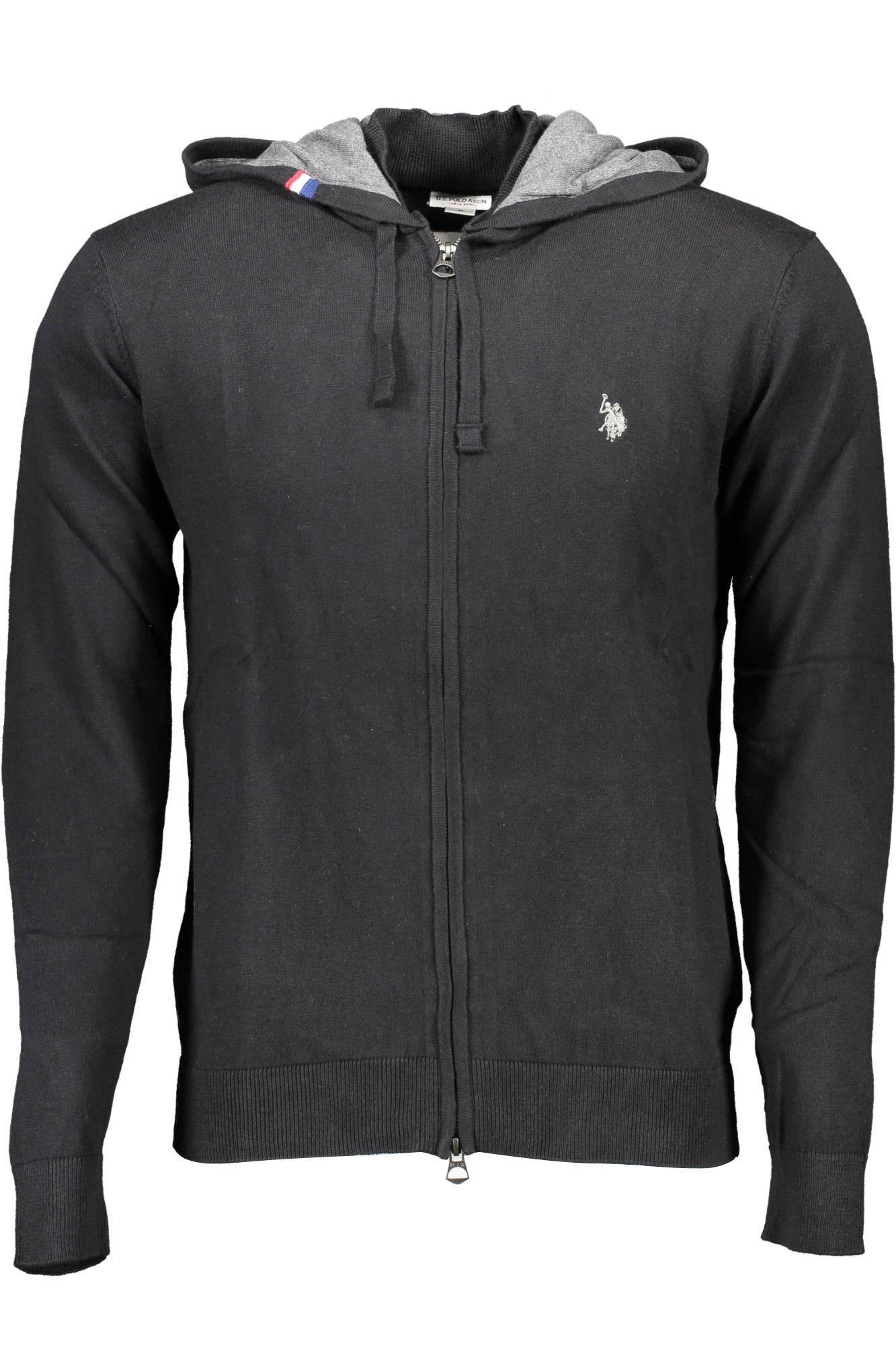 U.S. POLO CARDIGAN UOMO NERO