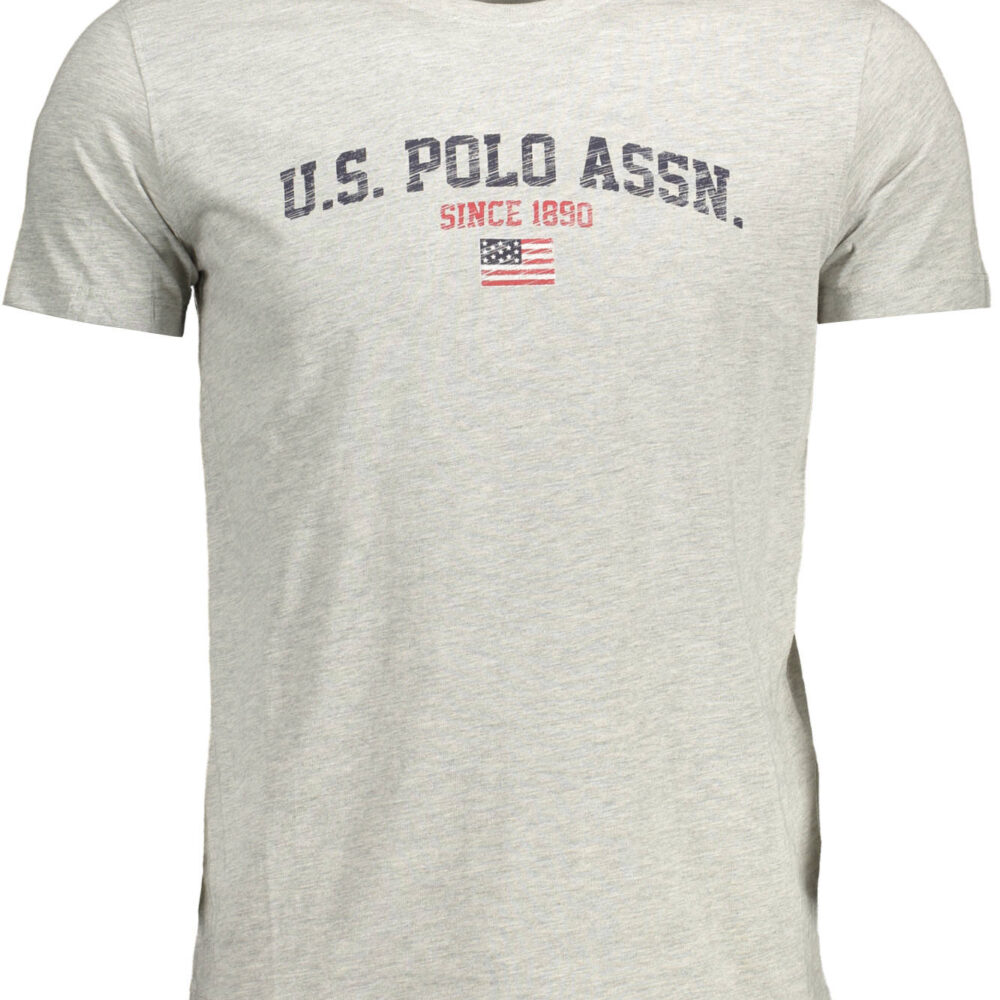 U.S. POLO T-SHIRT MANICHE CORTE UOMO GRIGIO