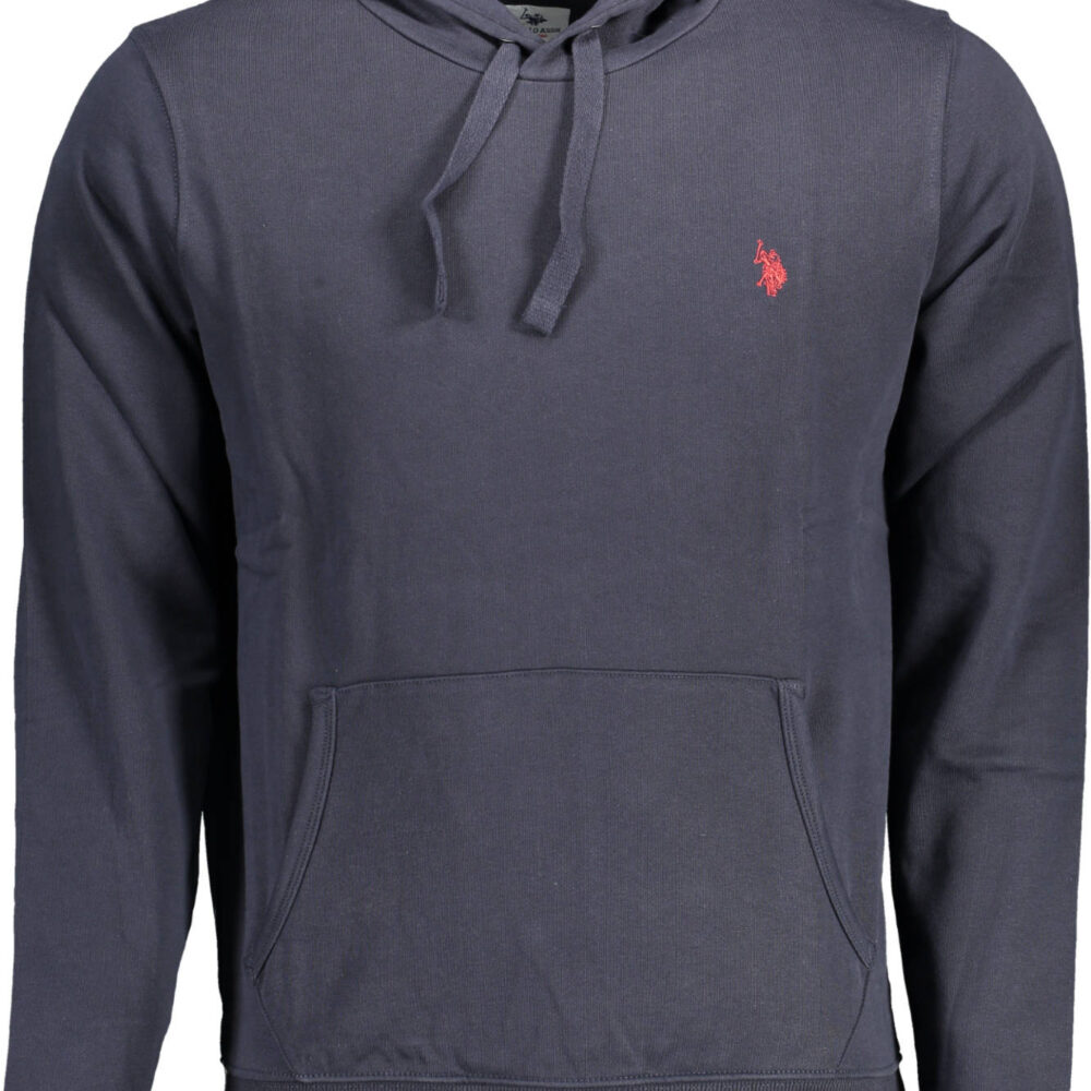 U.S. POLO FELPA SENZA ZIP UOMO BLU