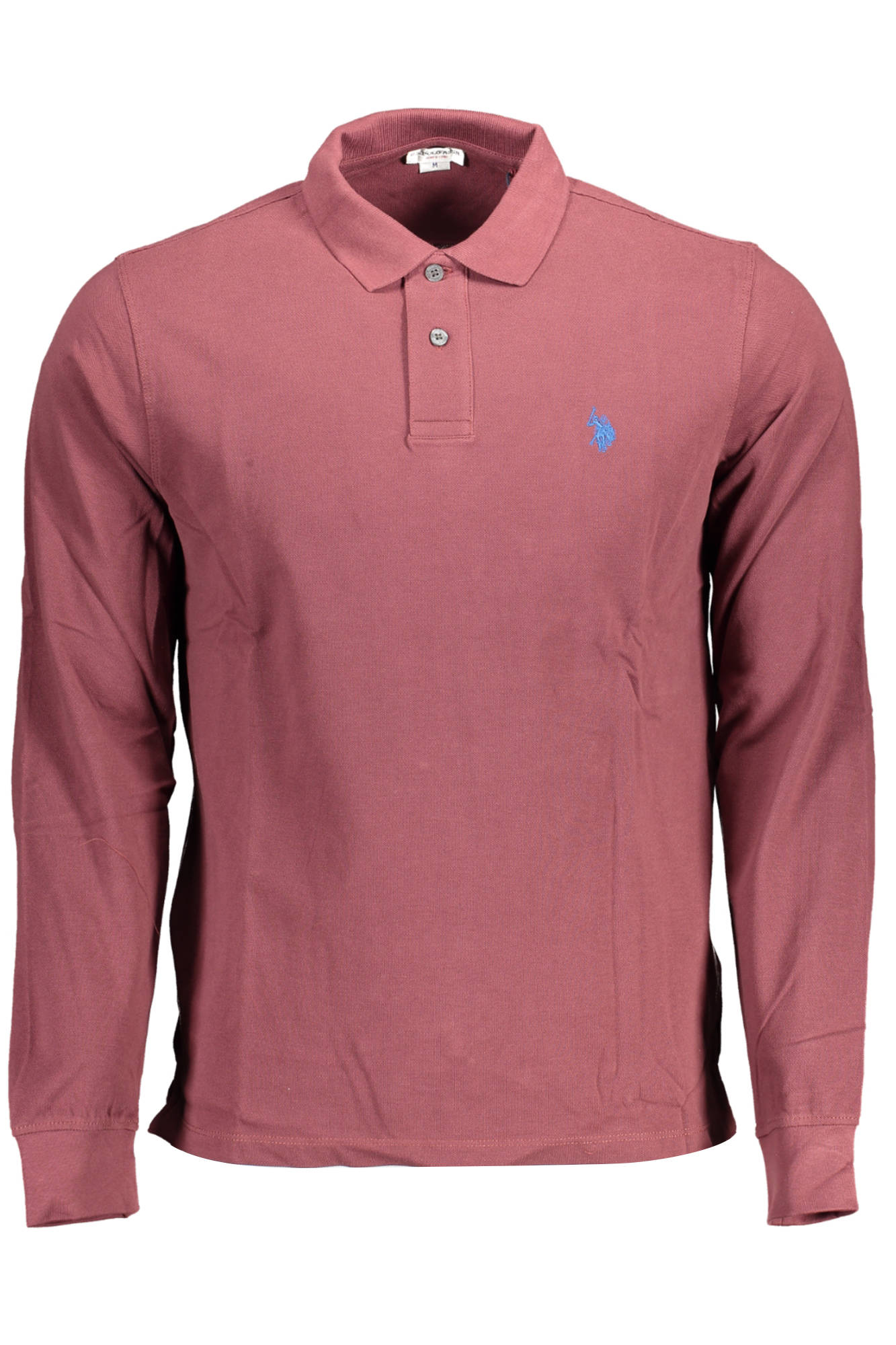 U.S. POLO POLO MANICHE LUNGHE UOMO VIOLA
