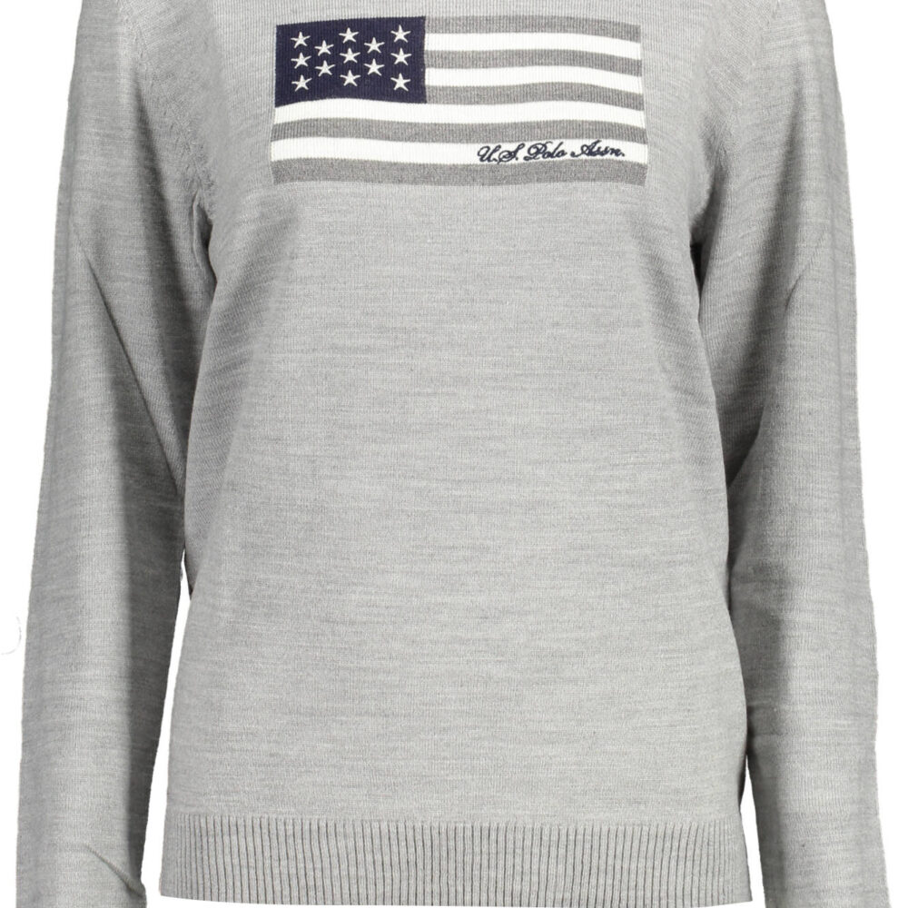 U.S. POLO MAGLIA DONNA GRIGIO