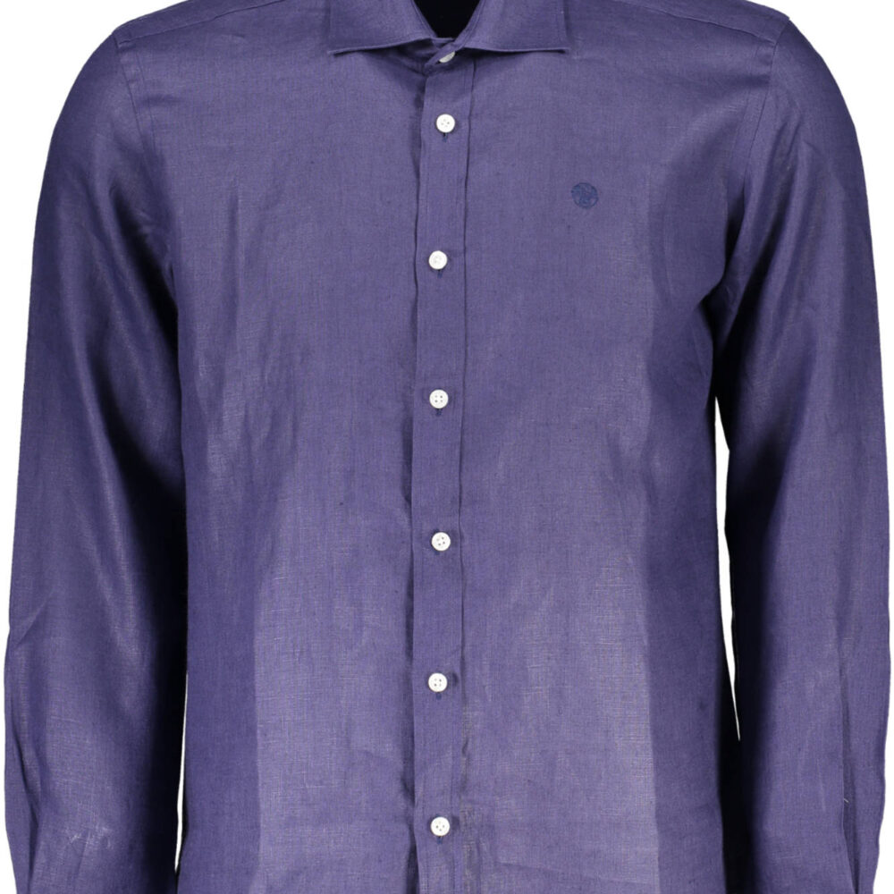 NORTH SAILS CAMICIA MANICHE LUNGHE UOMO BLU
