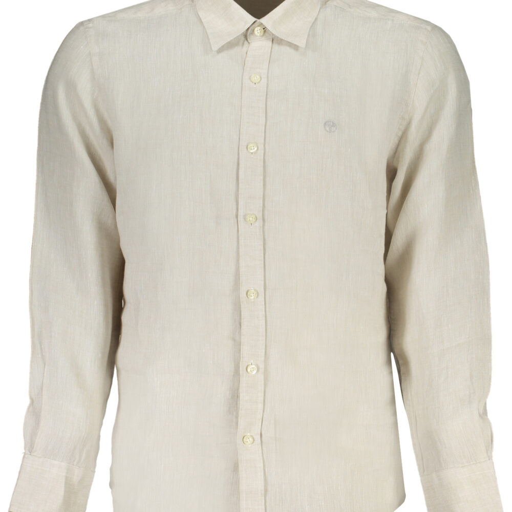 NORTH SAILS CAMICIA MANICHE LUNGHE UOMO BEIGE