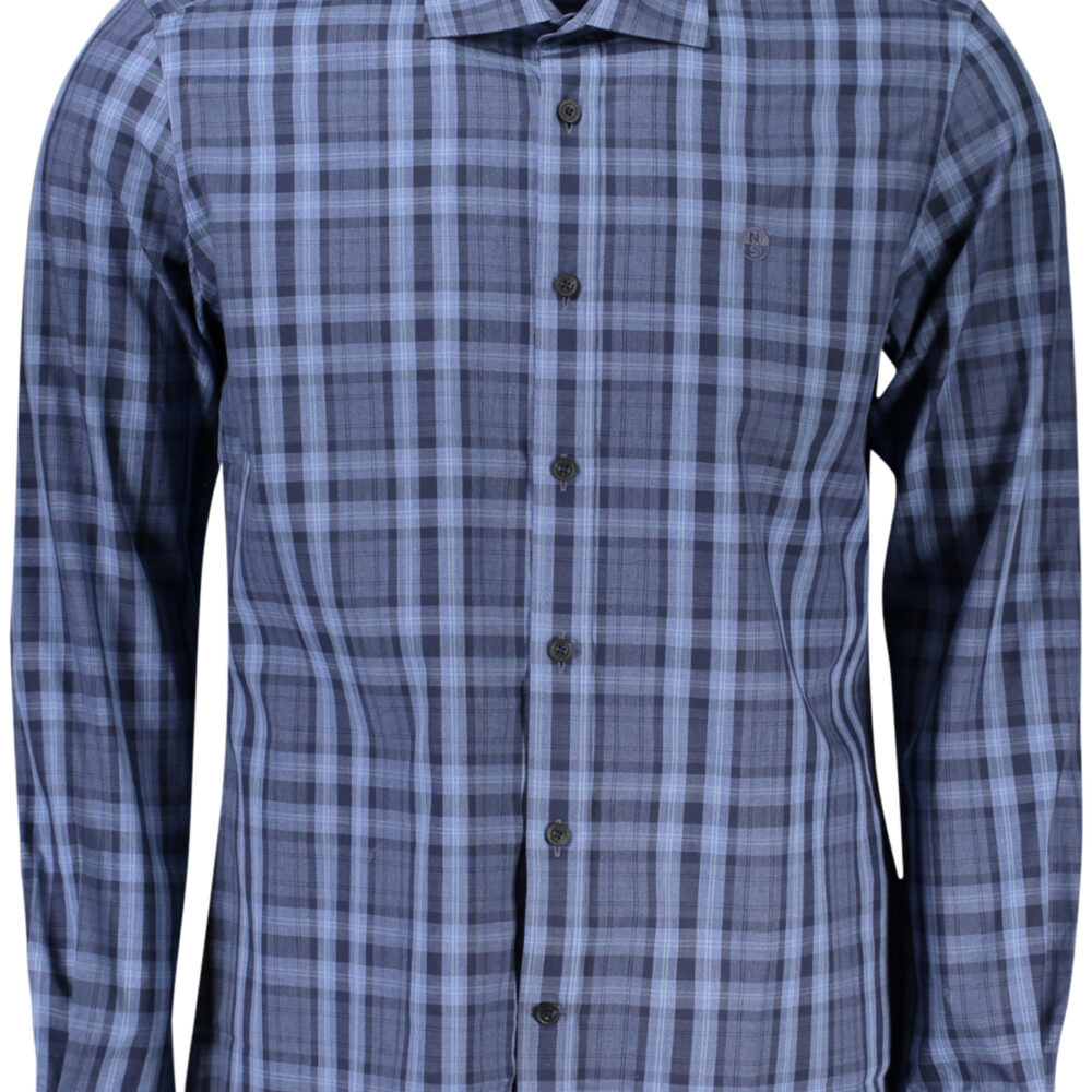 NORTH SAILS CAMICIA MANICHE LUNGHE UOMO AZZURRO