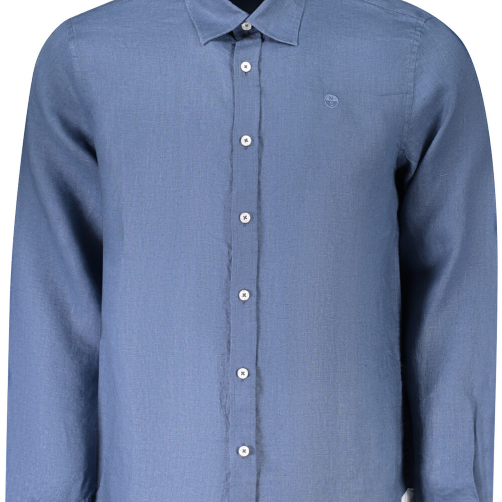 NORTH SAILS CAMICIA MANICHE LUNGHE UOMO BLU