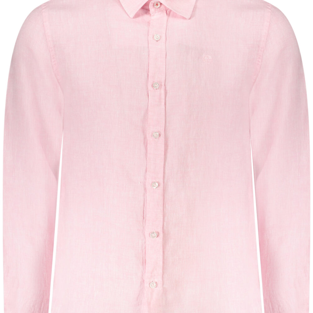 NORTH SAILS CAMICIA MANICHE LUNGHE UOMO ROSA