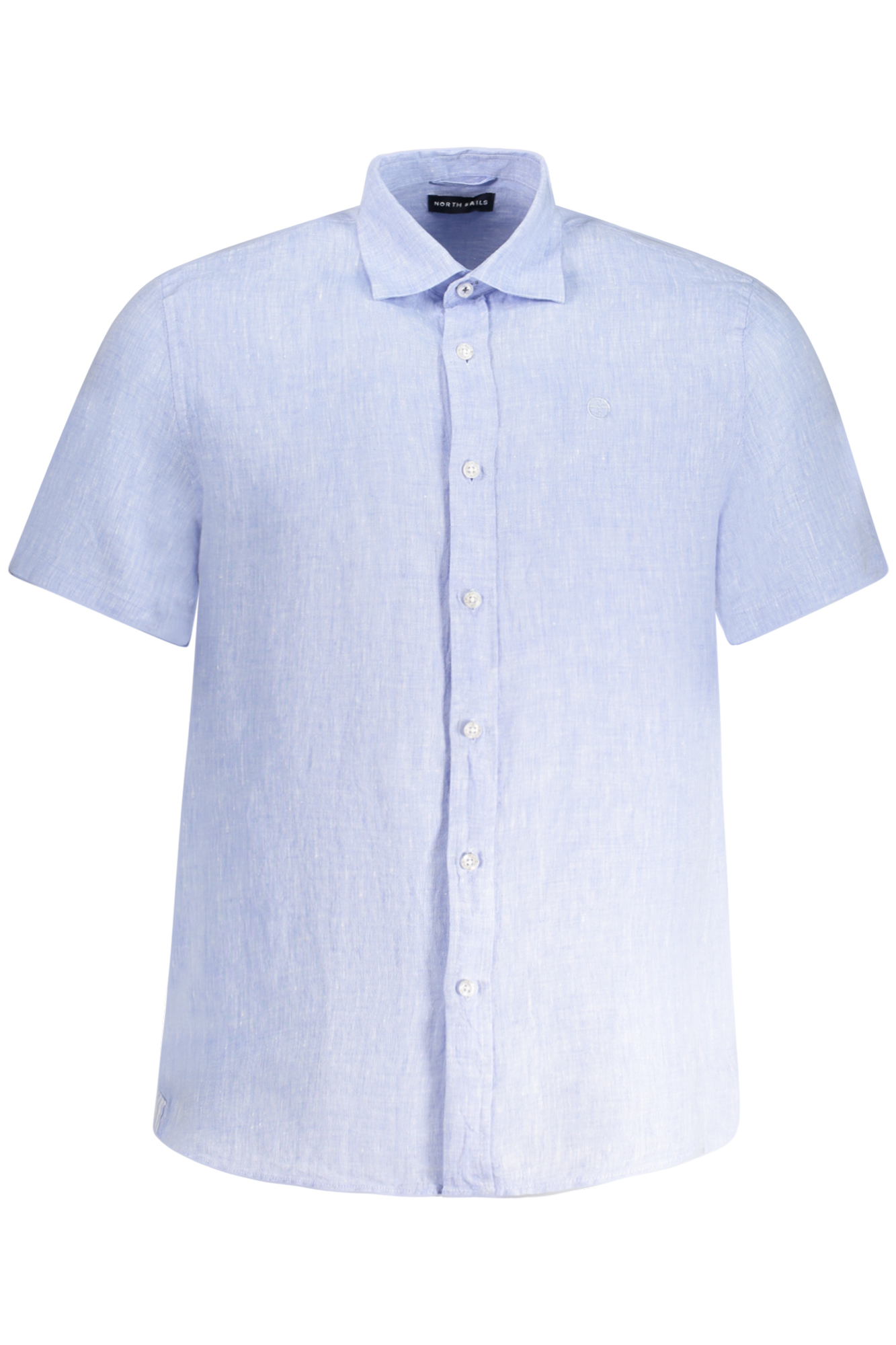NORTH SAILS CAMICIA MANICHE CORTE UOMO AZZURRO