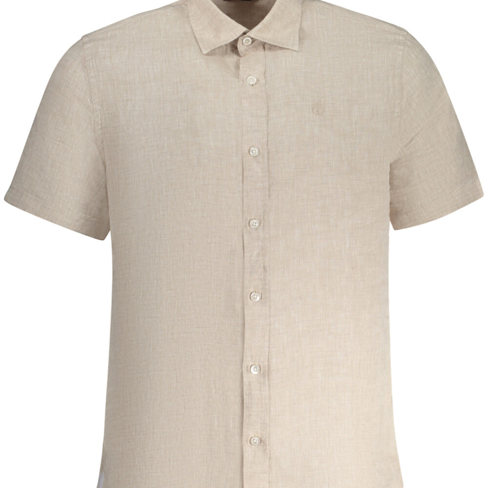 NORTH SAILS CAMICIA MANICHE CORTE UOMO BEIGE