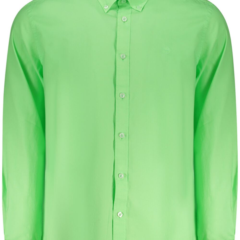 NORTH SAILS CAMICIA MANICHE LUNGHE UOMO VERDE