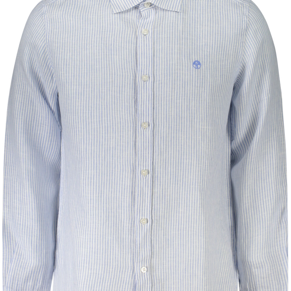 NORTH SAILS CAMICIA MANICHE LUNGHE UOMO AZZURRO