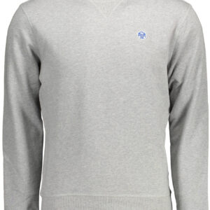 NORTH SAILS FELPA SENZA ZIP UOMO GRIGIO