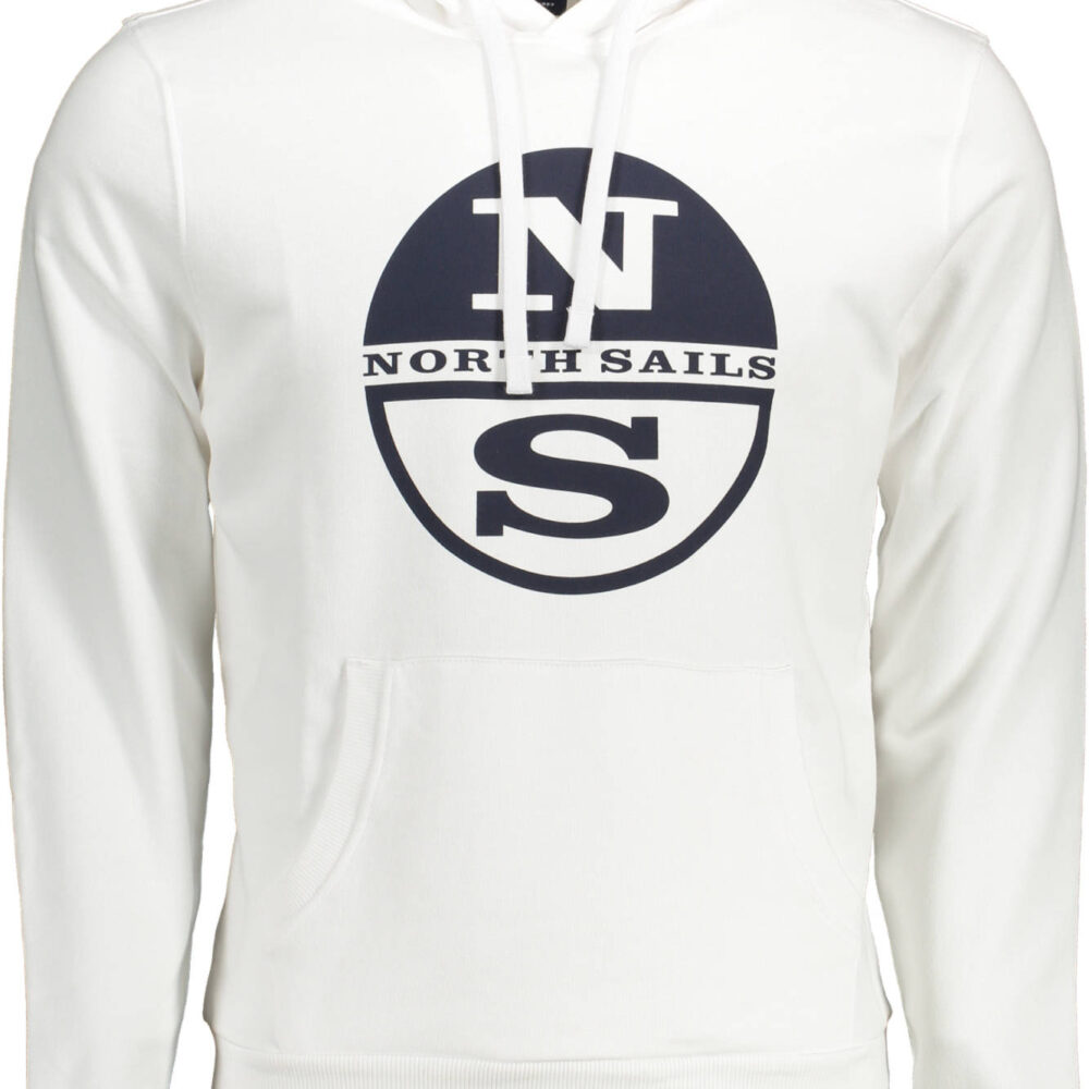 NORTH SAILS FELPA SENZA ZIP UOMO BIANCO
