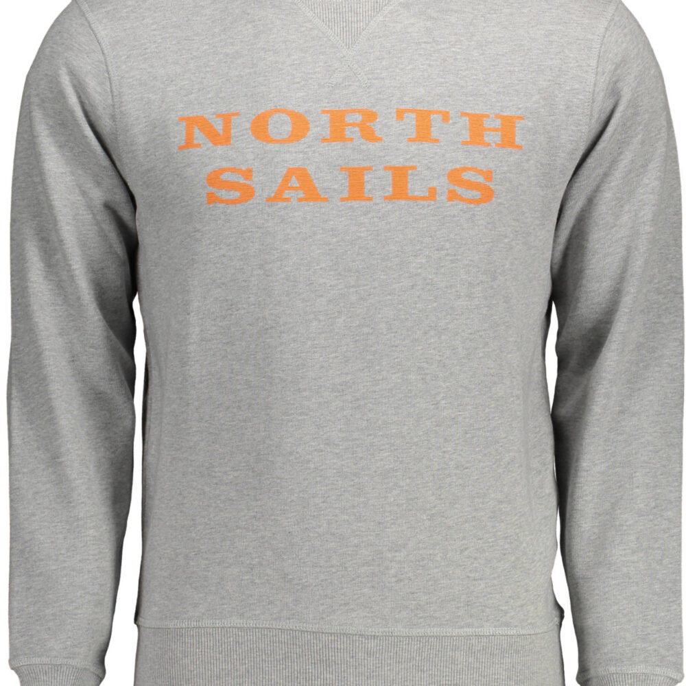 NORTH SAILS FELPA SENZA ZIP UOMO GRIGIO