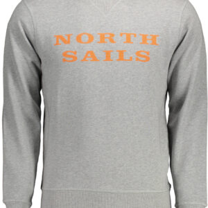 NORTH SAILS FELPA SENZA ZIP UOMO GRIGIO