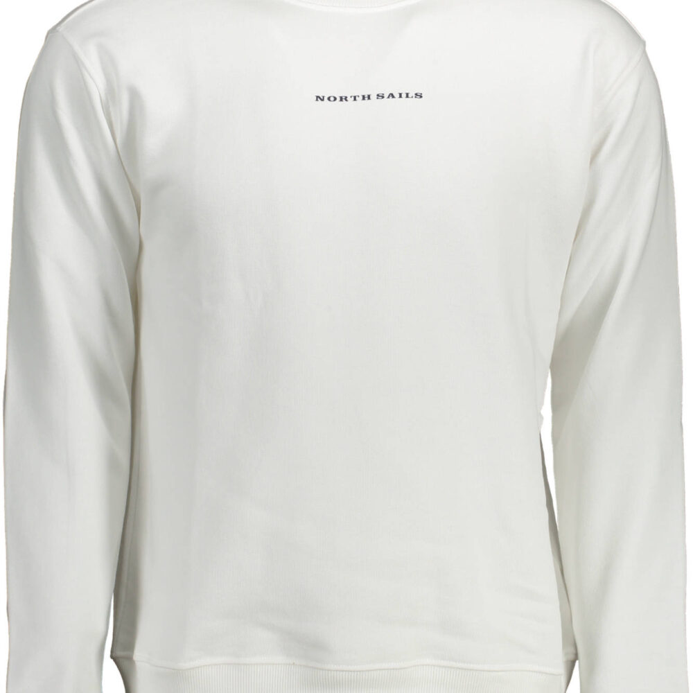 NORTH SAILS FELPA SENZA ZIP UOMO BIANCO
