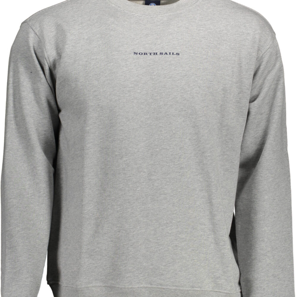 NORTH SAILS FELPA SENZA ZIP UOMO GRIGIO