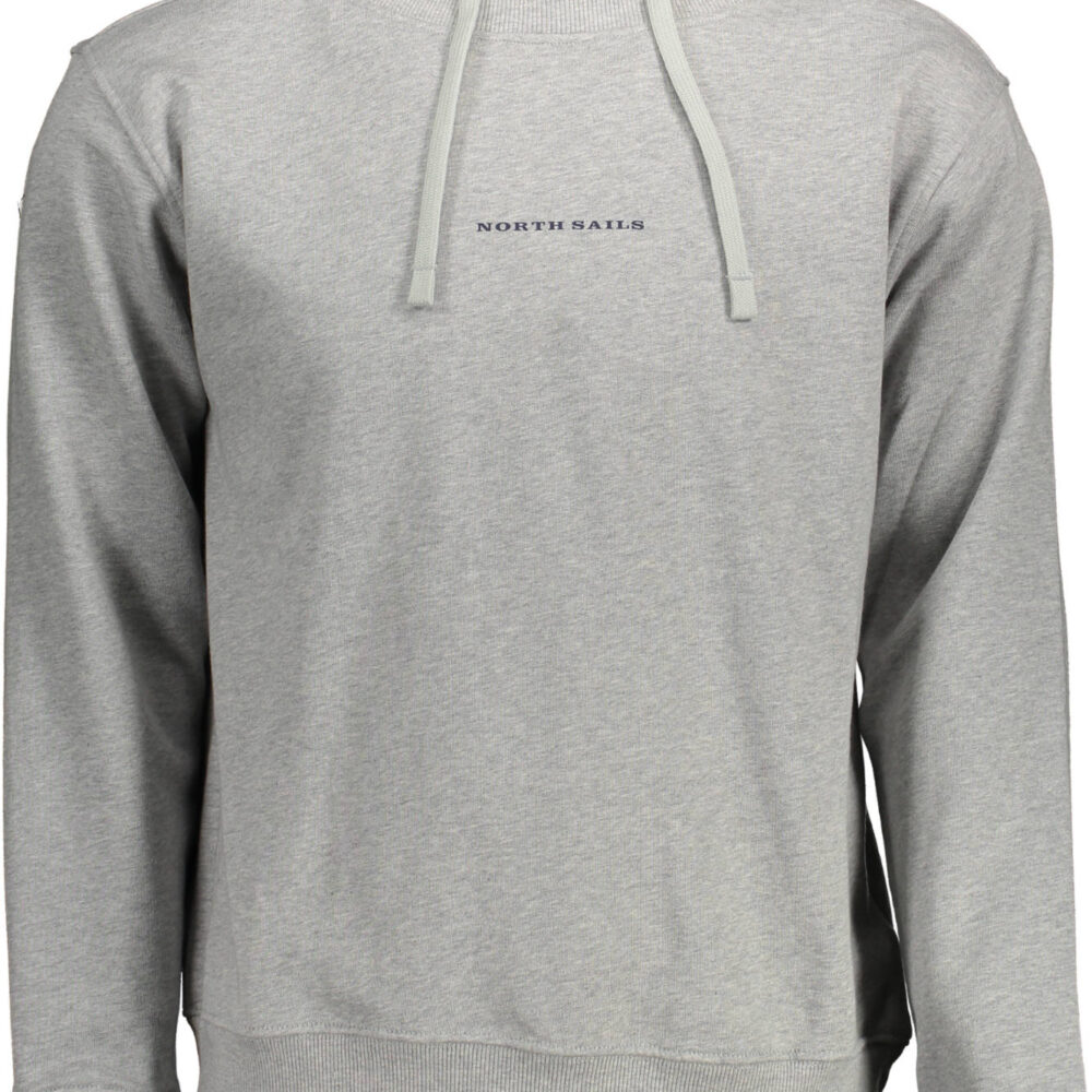 NORTH SAILS FELPA SENZA ZIP UOMO GRIGIO