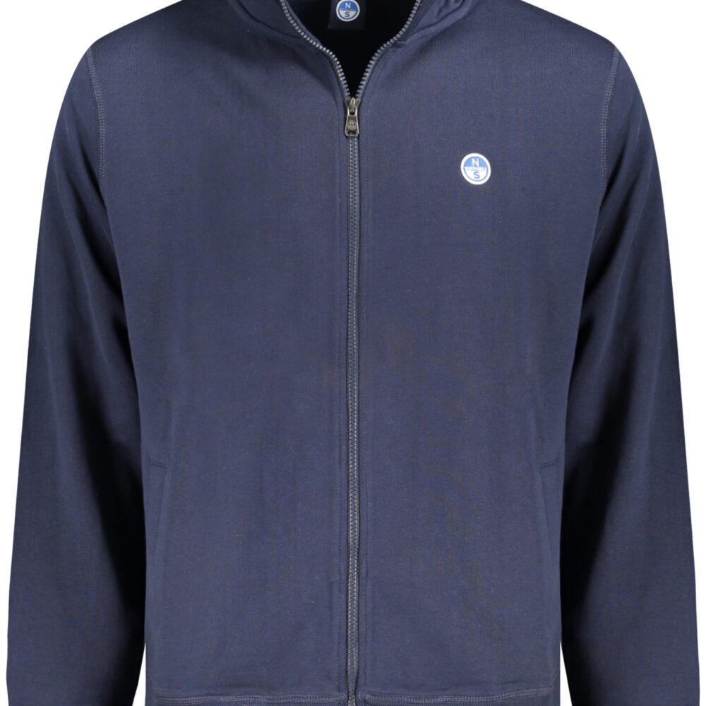 NORTH SAILS FELPA CON ZIP UOMO BLU