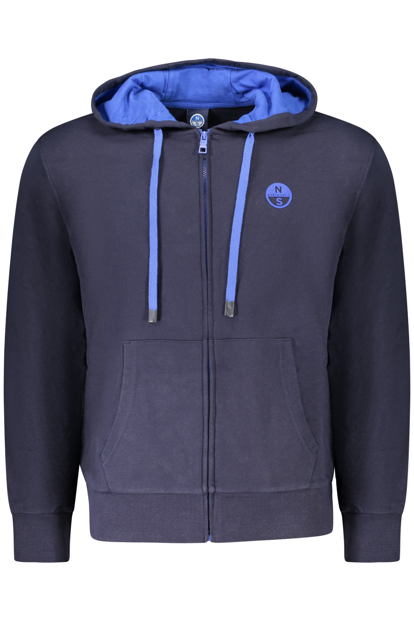 NORTH SAILS FELPA CON ZIP UOMO BLU