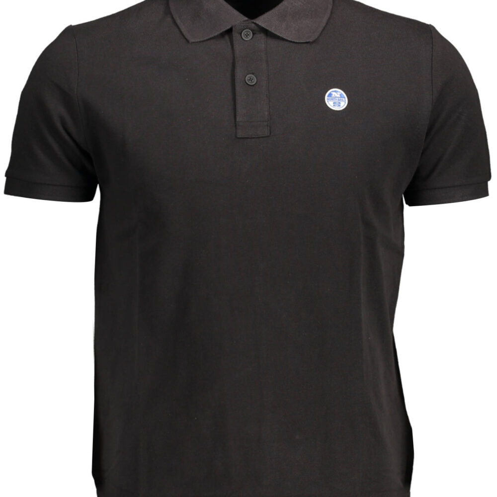 NORTH SAILS POLO MANICHE CORTE UOMO NERO