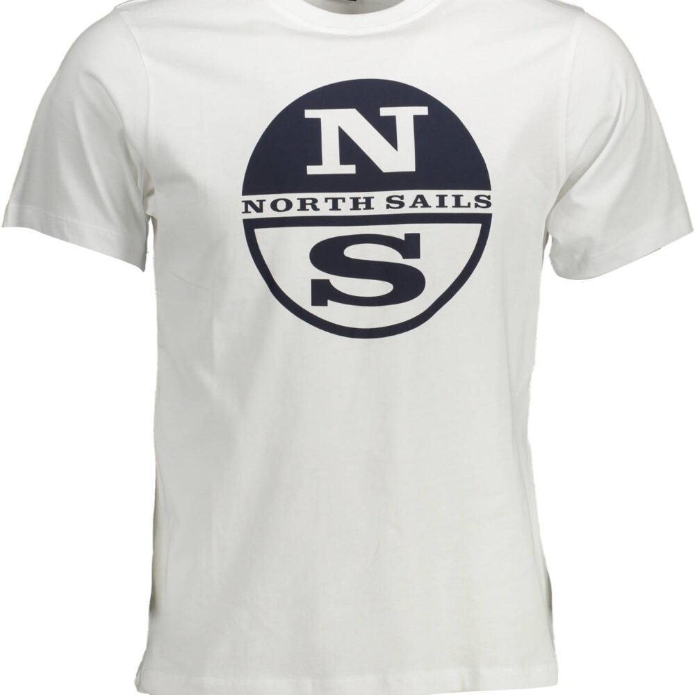 NORTH SAILS T-SHIRT MANICHE CORTE UOMO BIANCO