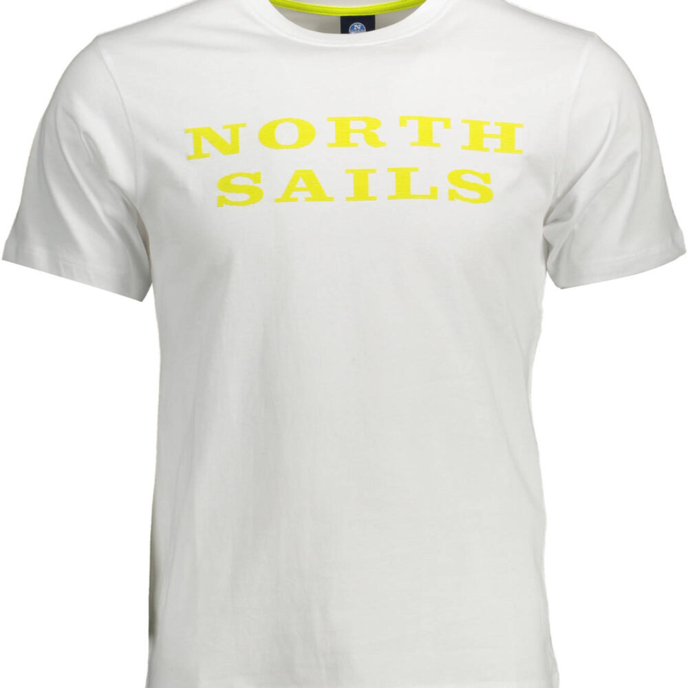 NORTH SAILS T-SHIRT MANICHE CORTE UOMO BIANCO