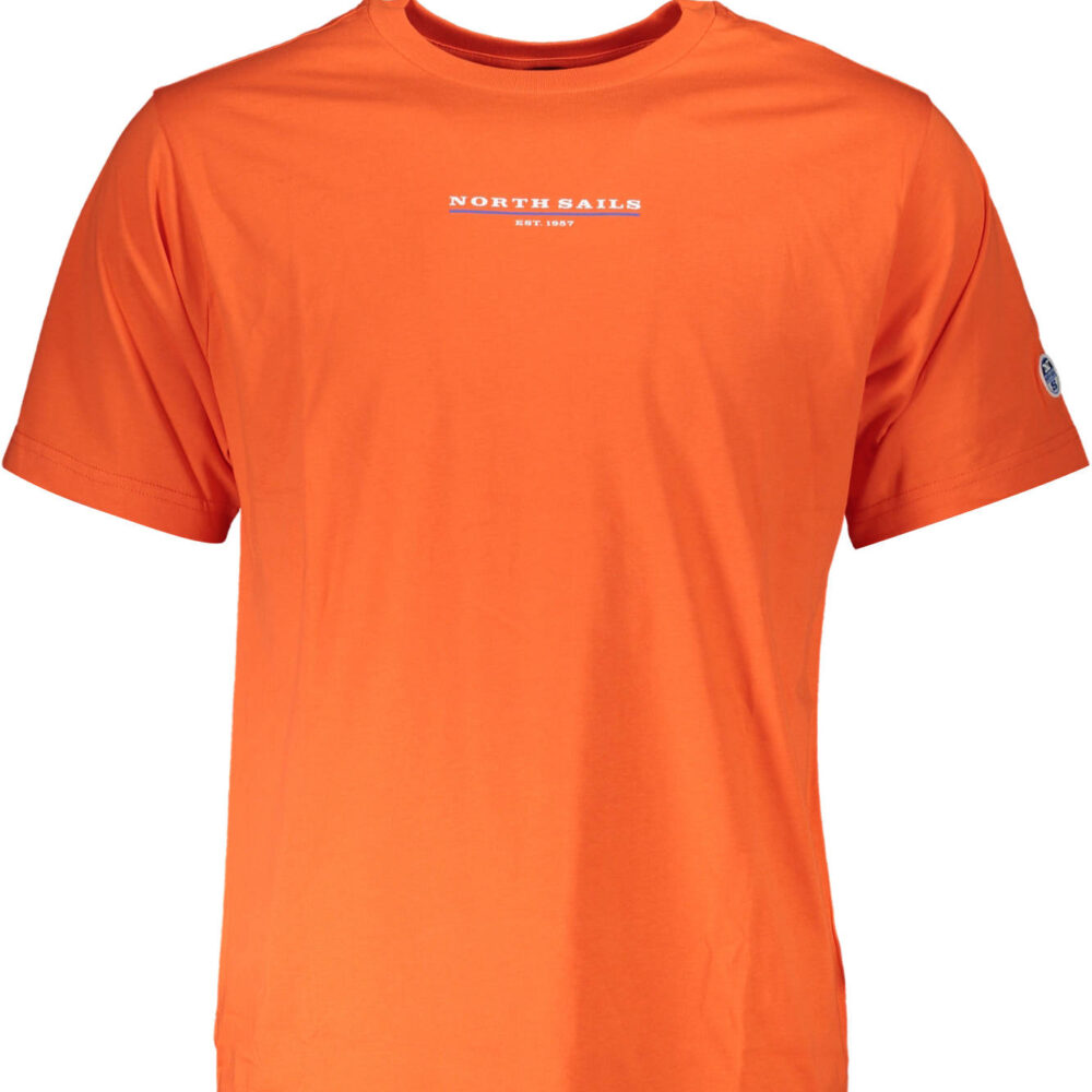 NORTH SAILS T-SHIRT MANICHE CORTE UOMO ARANCIO