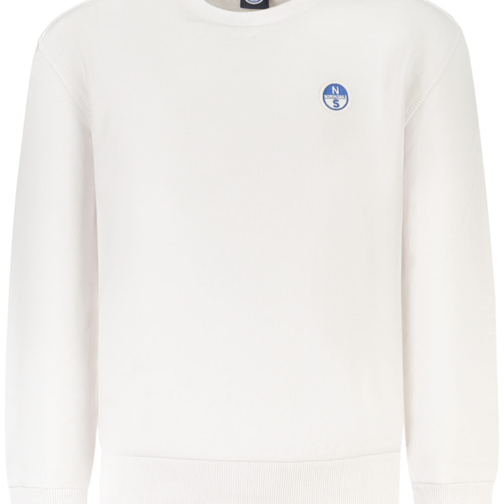 NORTH SAILS FELPA SENZA ZIP BAMBINO BIANCO
