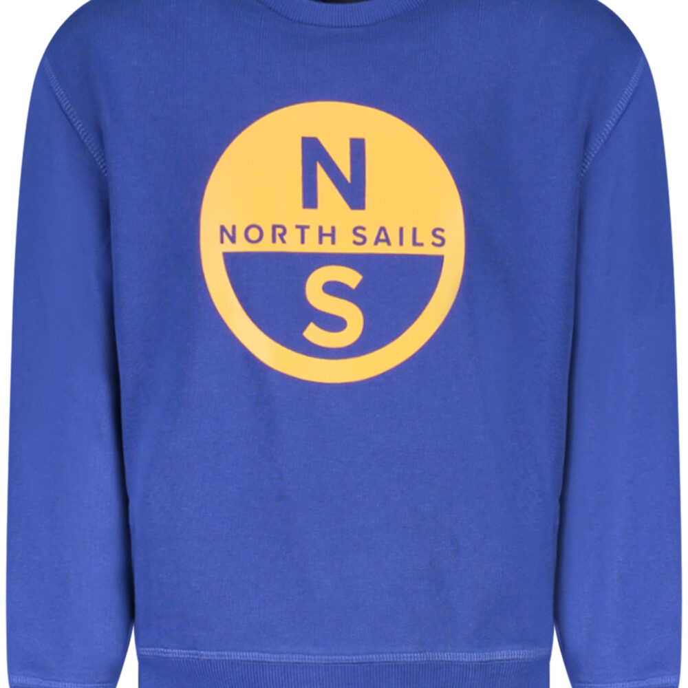 NORTH SAILS FELPA SENZA ZIP BAMBINO BLU