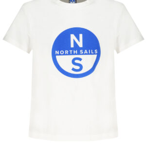 NORTH SAILS T-SHIRT MANICHE CORTE BAMBINO BIANCO