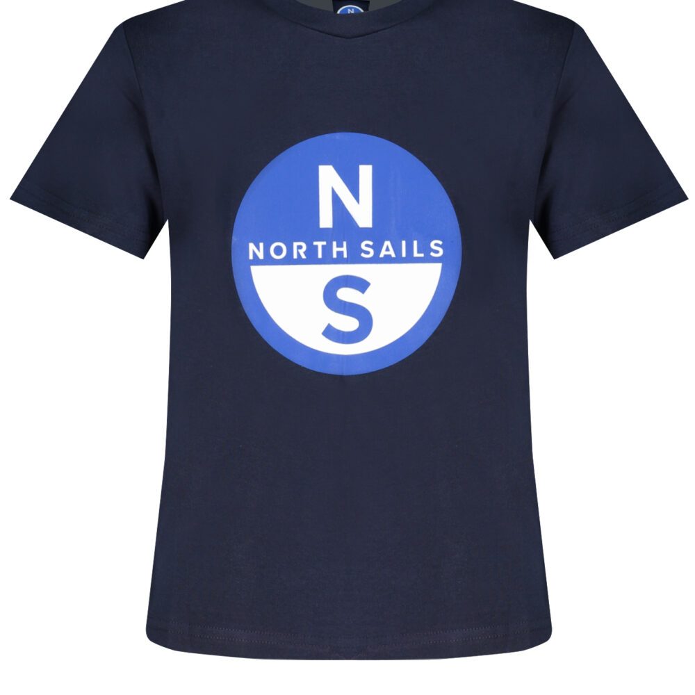 NORTH SAILS T-SHIRT MANICHE CORTE BAMBINO BLU