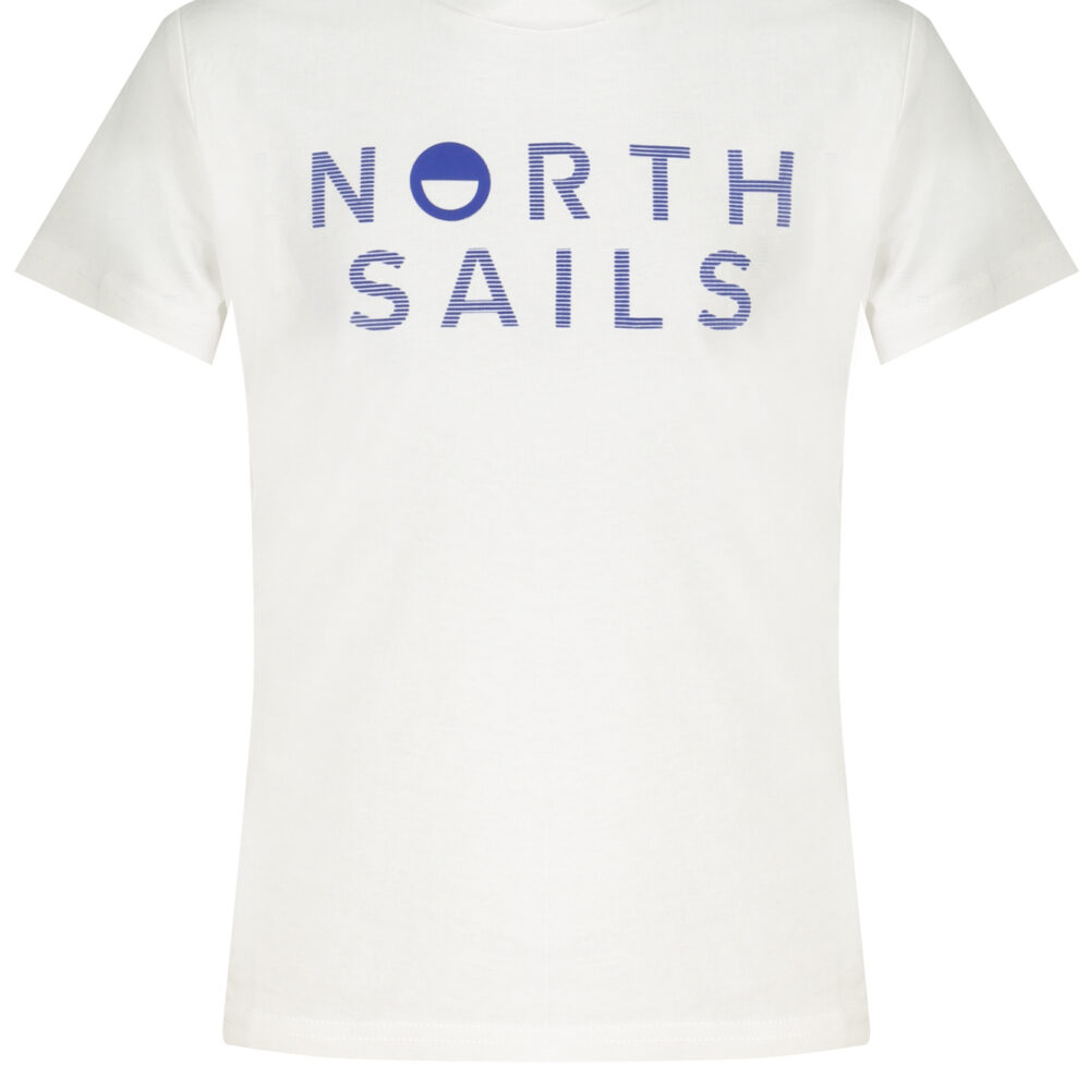 NORTH SAILS T-SHIRT MANICHE CORTE BAMBINO BIANCO