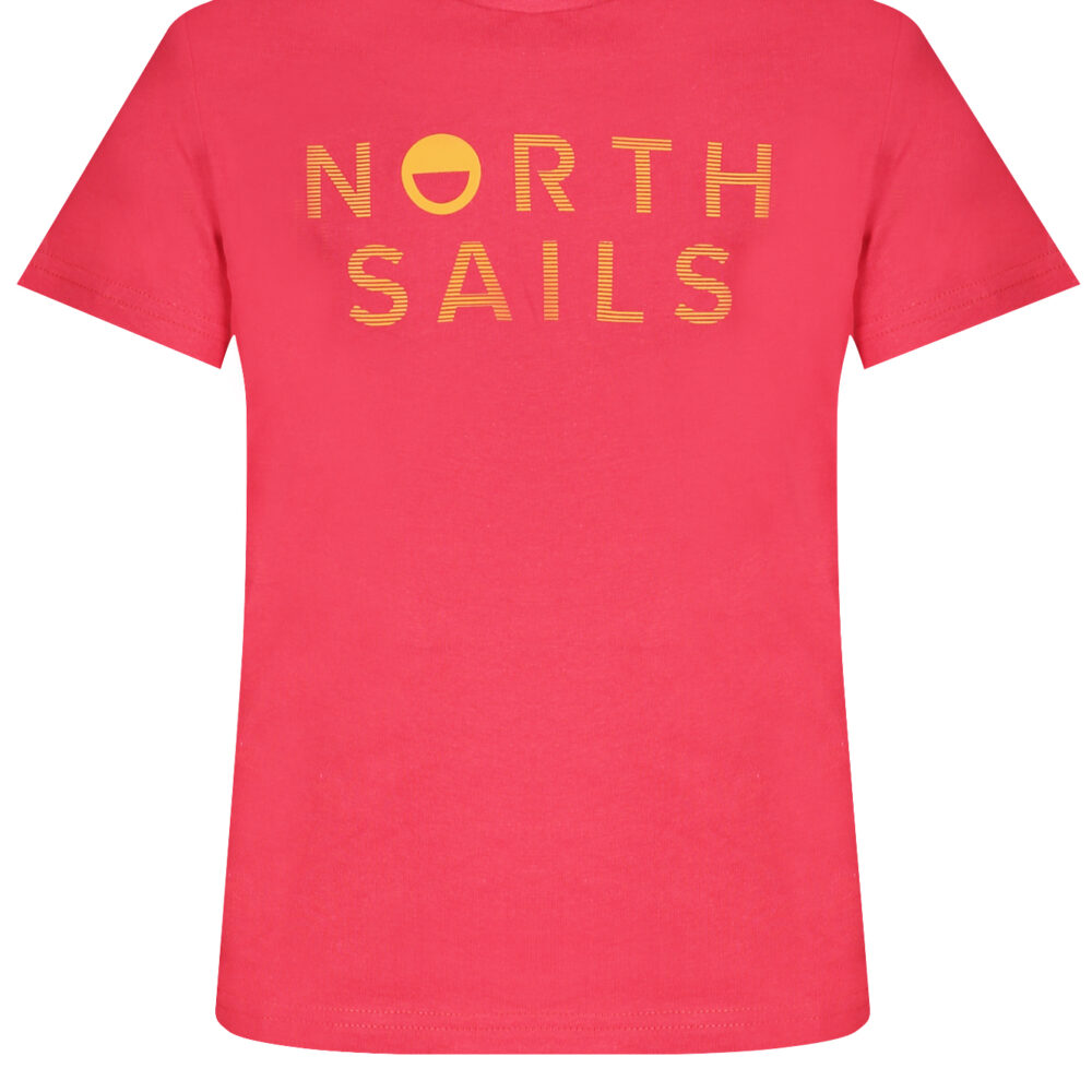 NORTH SAILS T-SHIRT MANICHE CORTE BAMBINO ROSSO