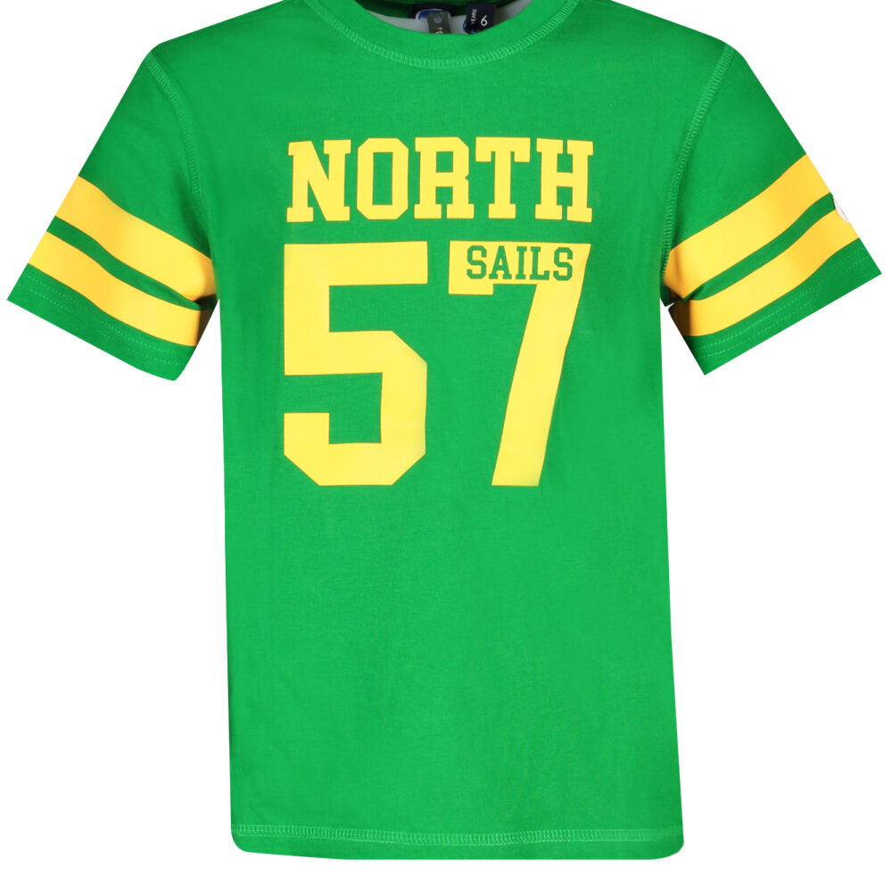 NORTH SAILS T-SHIRT MANICHE CORTE BAMBINO VERDE