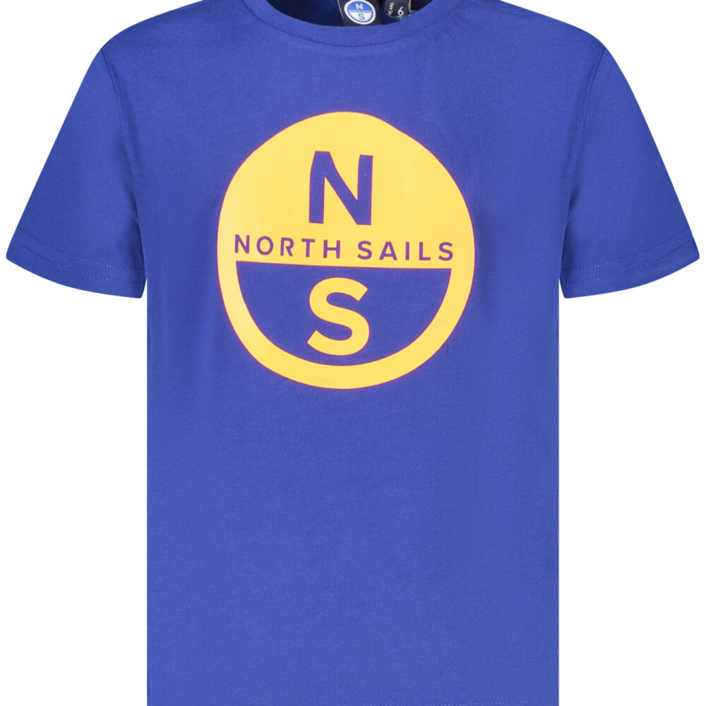 NORTH SAILS T-SHIRT MANICHE CORTE BAMBINO BLU