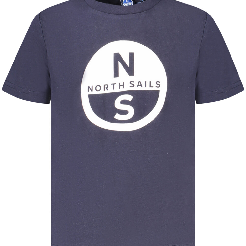 NORTH SAILS T-SHIRT MANICHE CORTE BAMBINO BLU
