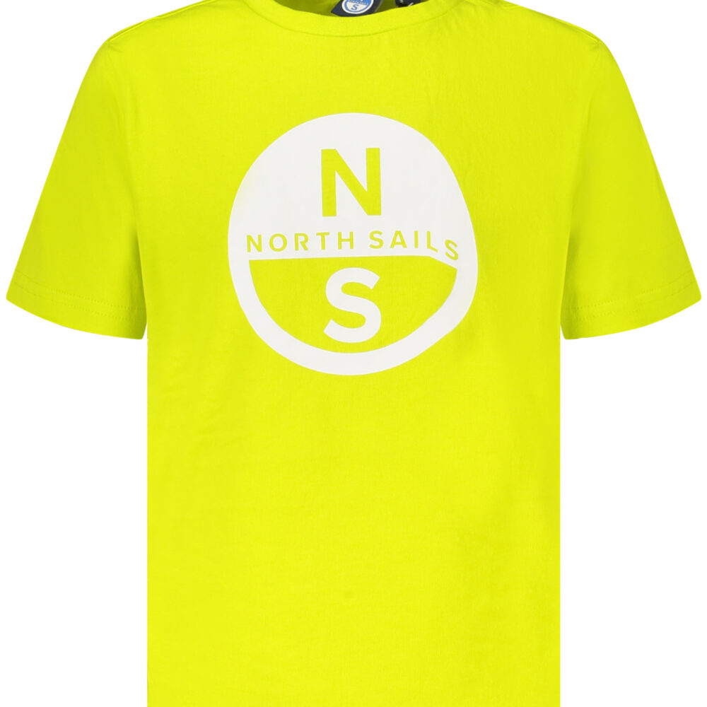NORTH SAILS T-SHIRT MANICHE CORTE BAMBINO GIALLO