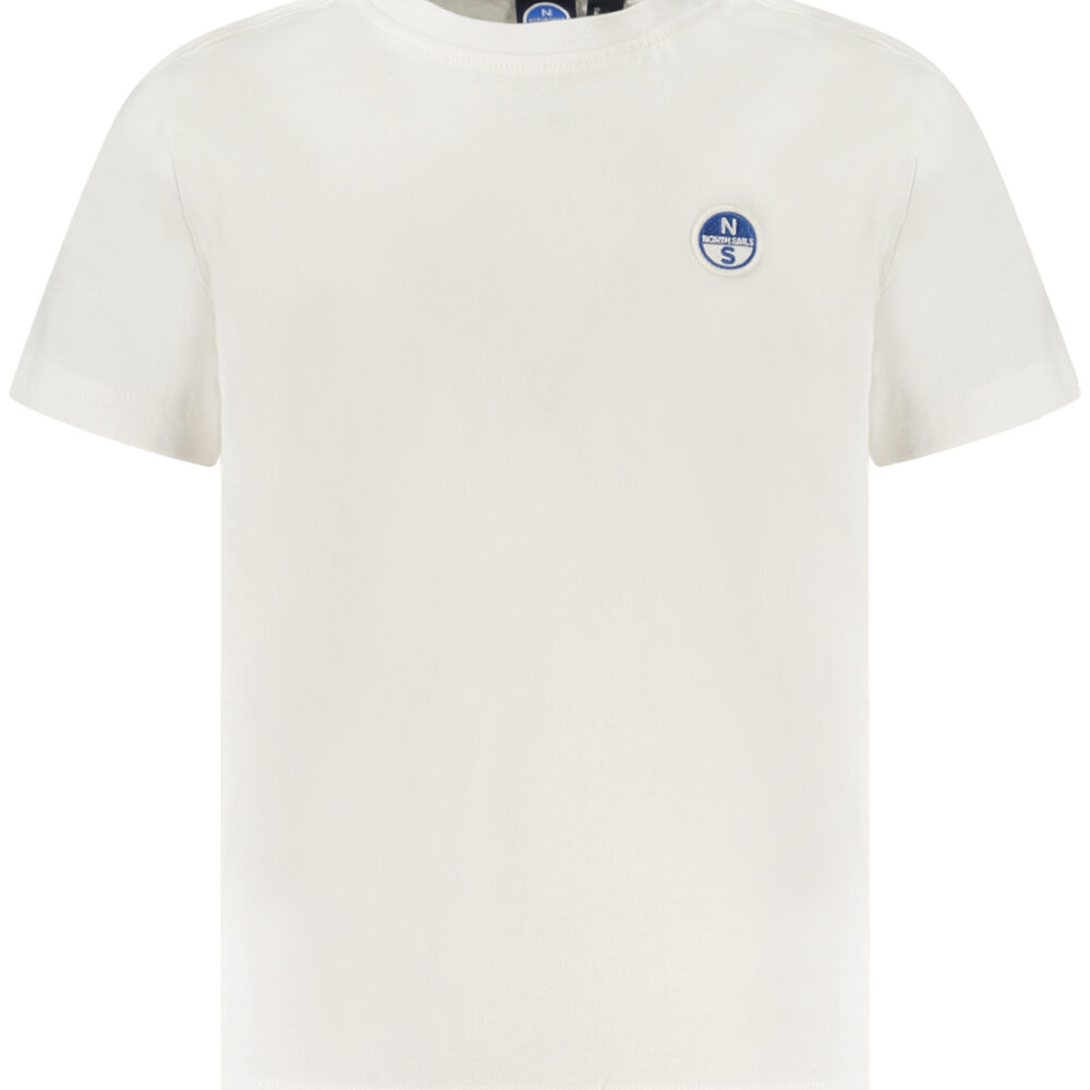 NORTH SAILS T-SHIRT MANICHE CORTE BAMBINO BIANCO