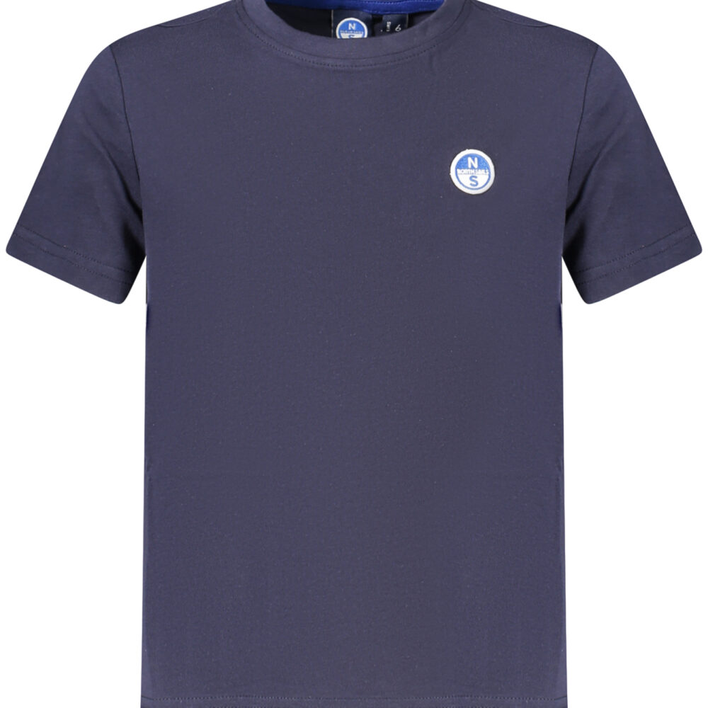 NORTH SAILS T-SHIRT MANICHE CORTE BAMBINO BLU