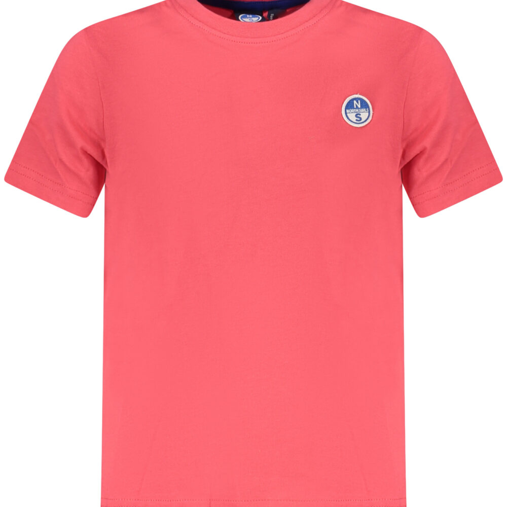 NORTH SAILS T-SHIRT MANICHE CORTE BAMBINO ROSA
